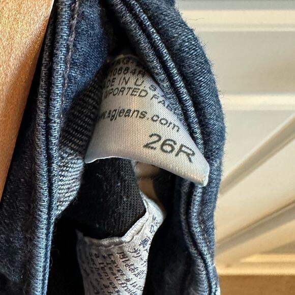 AG Adriano Goldschmied The PRIMA Mid-Rise Cigarette Denim Skinny Jean 26R - Picture 3 of 6